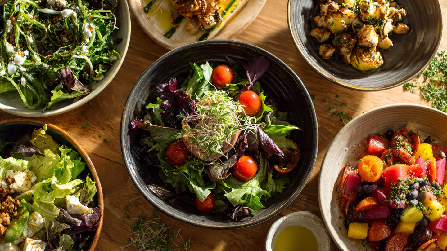 Fresh and vibrant salads for any occasion. From crisp greens to colorful mixed bowls, these recipes are healthy, flavorful, and easy to prepare.