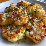 Roasted Parmesan & Garlic Cauliflower