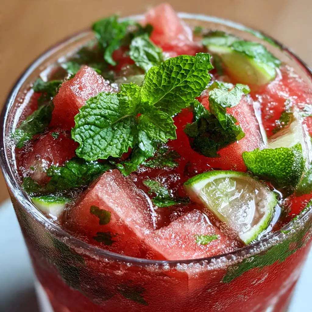 Watermelon-Mint Agua Fresca