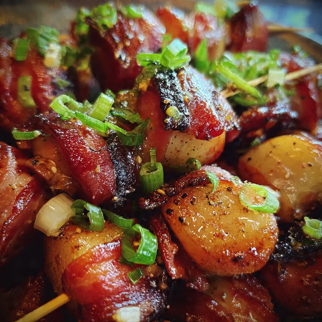 Bacon-Wrapped Water Chestnuts