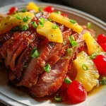 Slow Cooker Ham with Pineapple