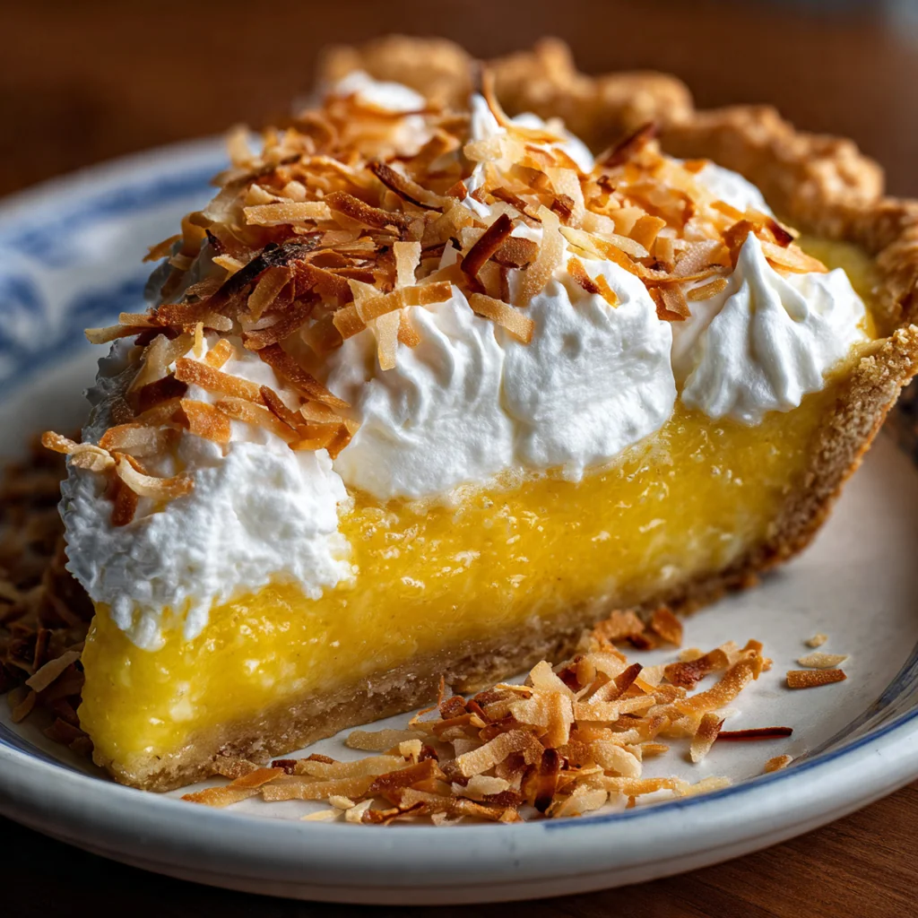 Old Fashioned Coconut Cream Pie