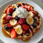 Homemade waffles