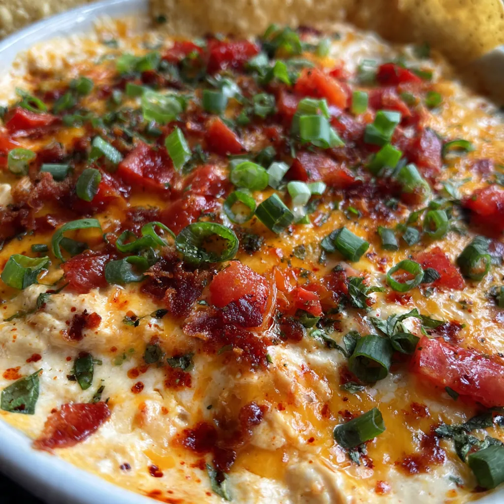 Chicken Queso Dip
