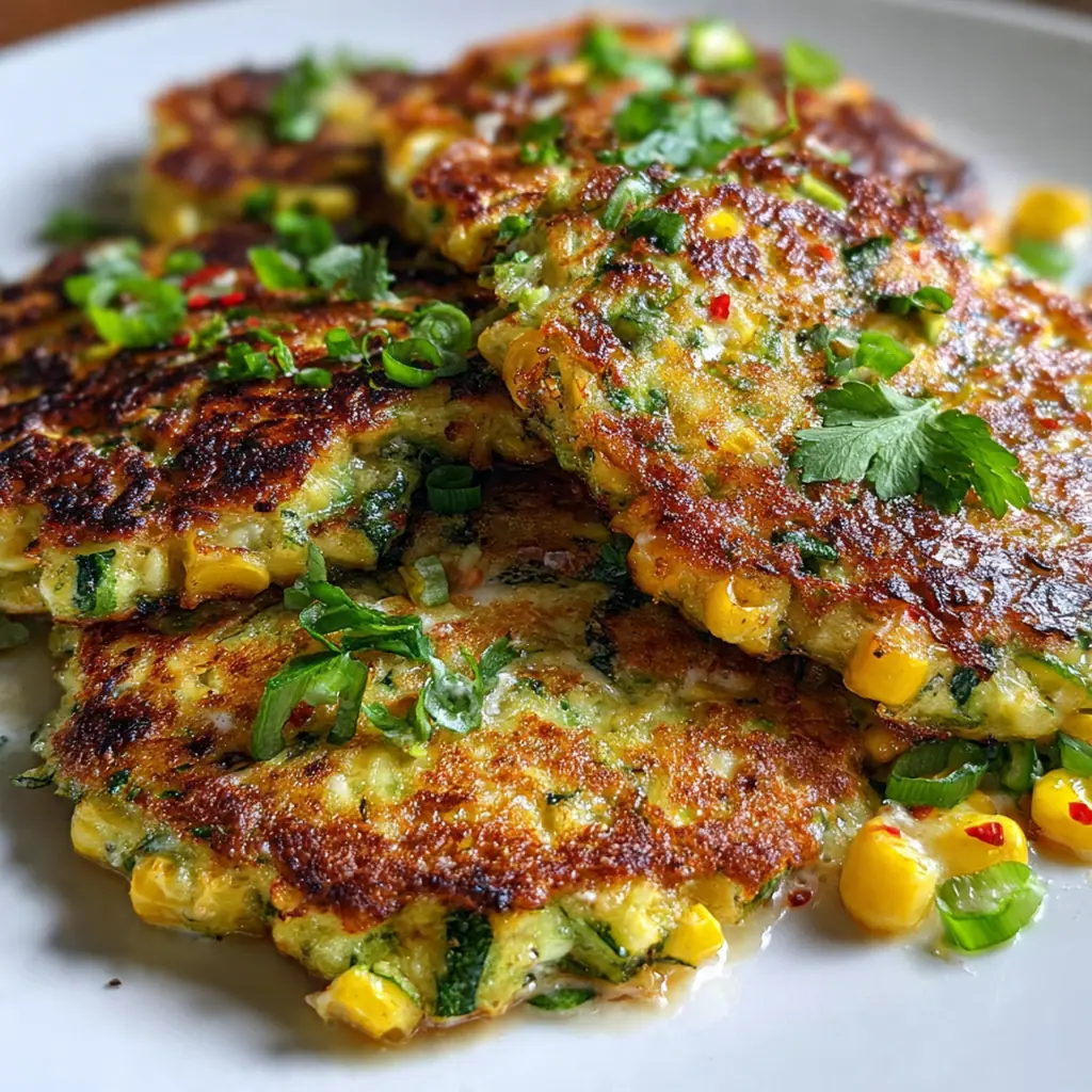 Zucchini Corn Fritters