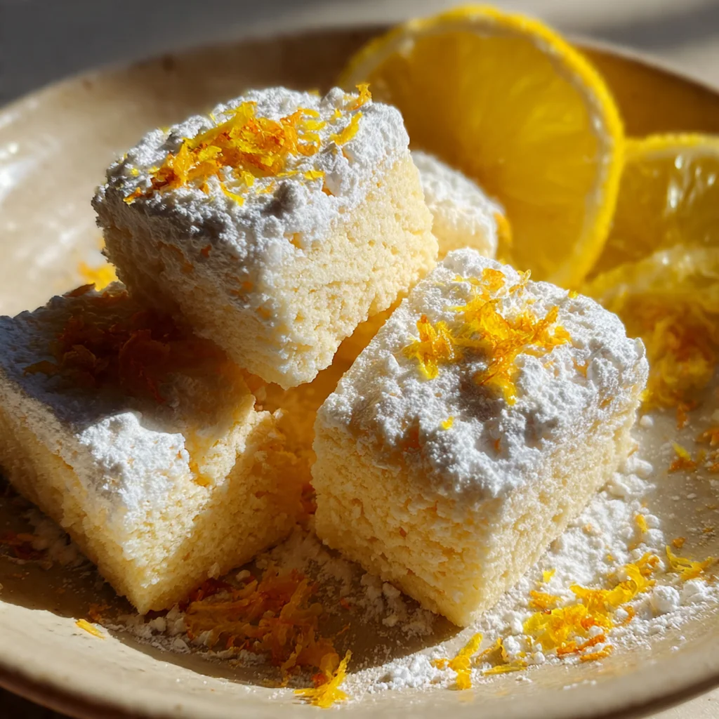 Lemon shortbread cookies
