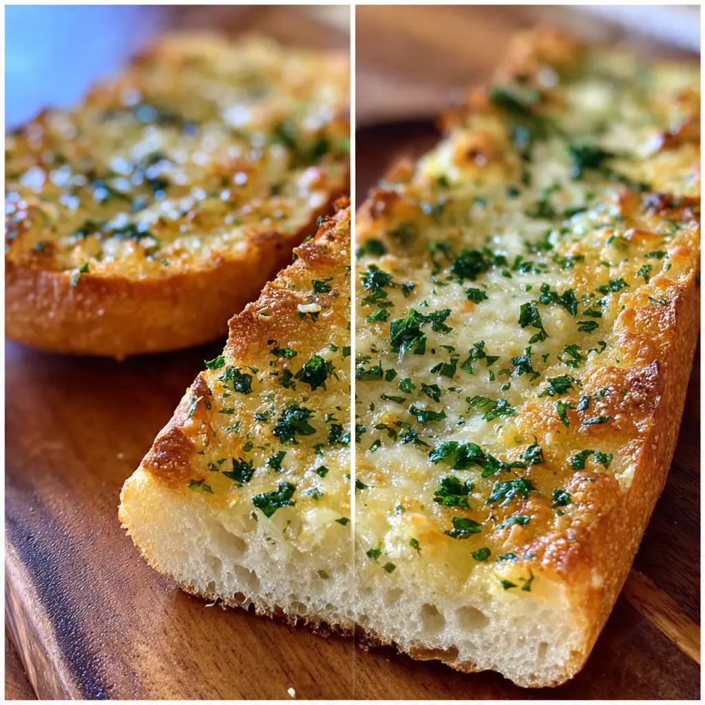 Air Fryer Cheesy Garlic Bread