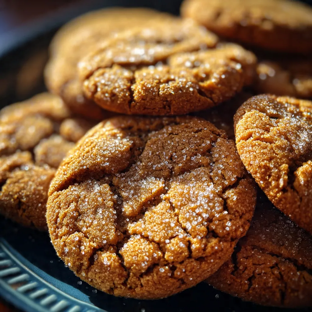 Grandma’s Gingersnap Cookies