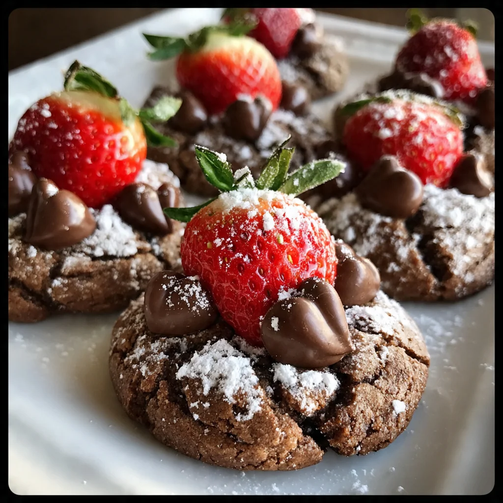 Strawberry Kiss Cookies