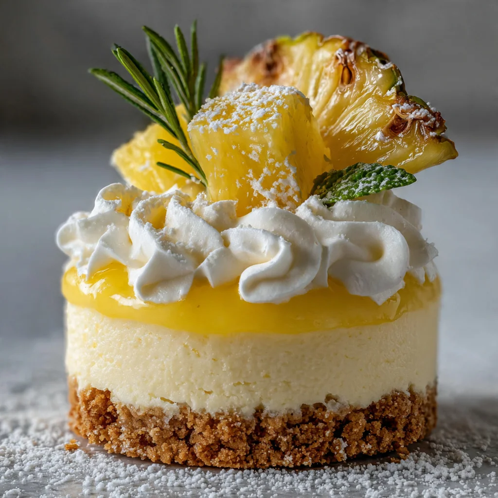 A close-up shot showing the creamy texture of a mini cheesecake with a bite taken out.