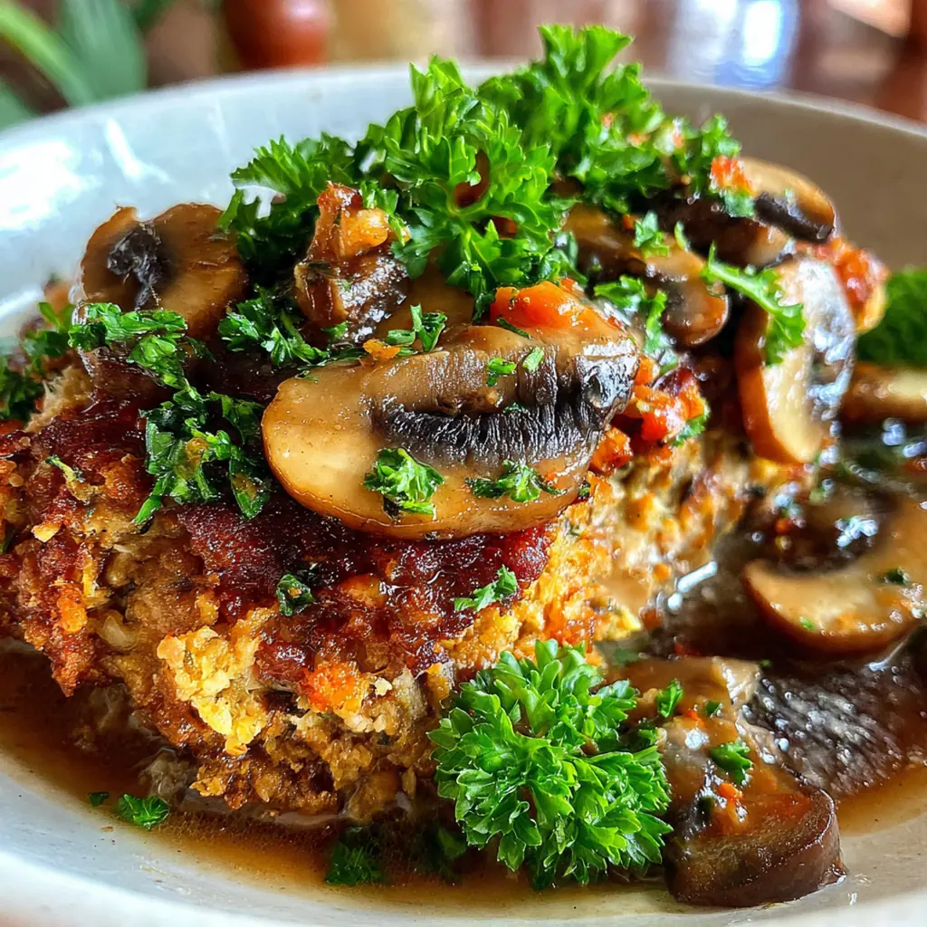 Meatloaf Mushroom Gravy
