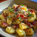 Gnocchi Carbonara