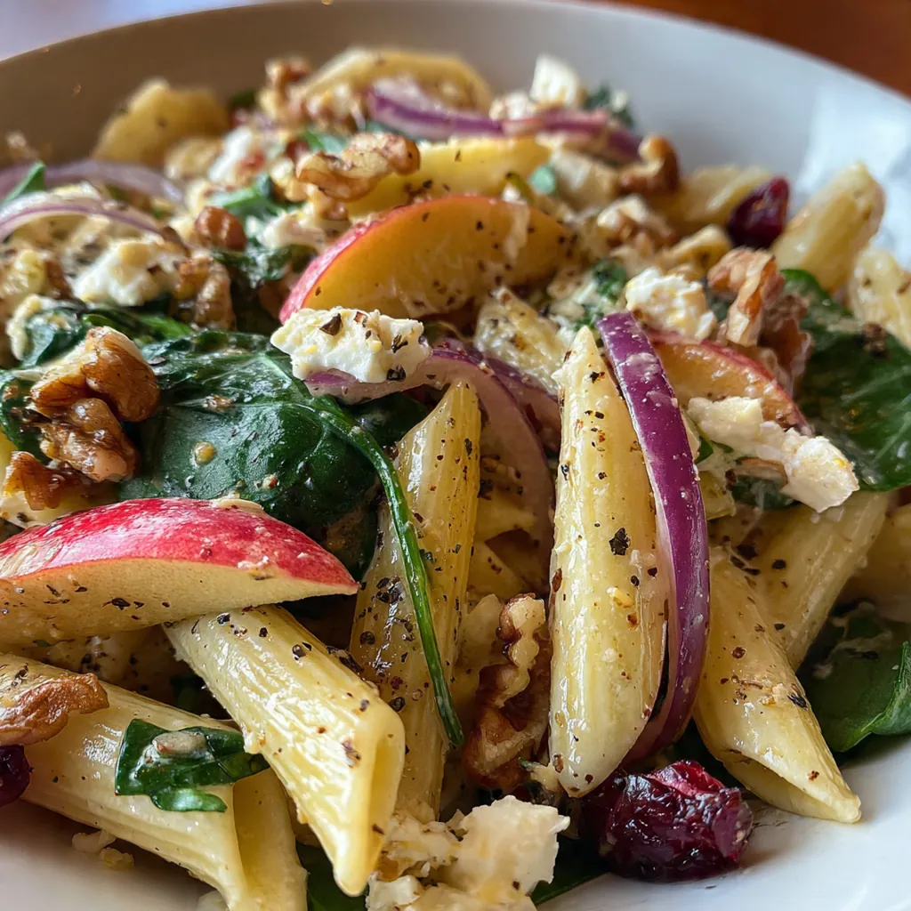 Autumn Apple Pasta Salad