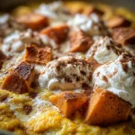 Sweet Potato Eggnog Casserole