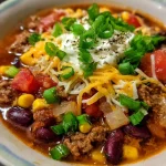Crock pot cowboy soup