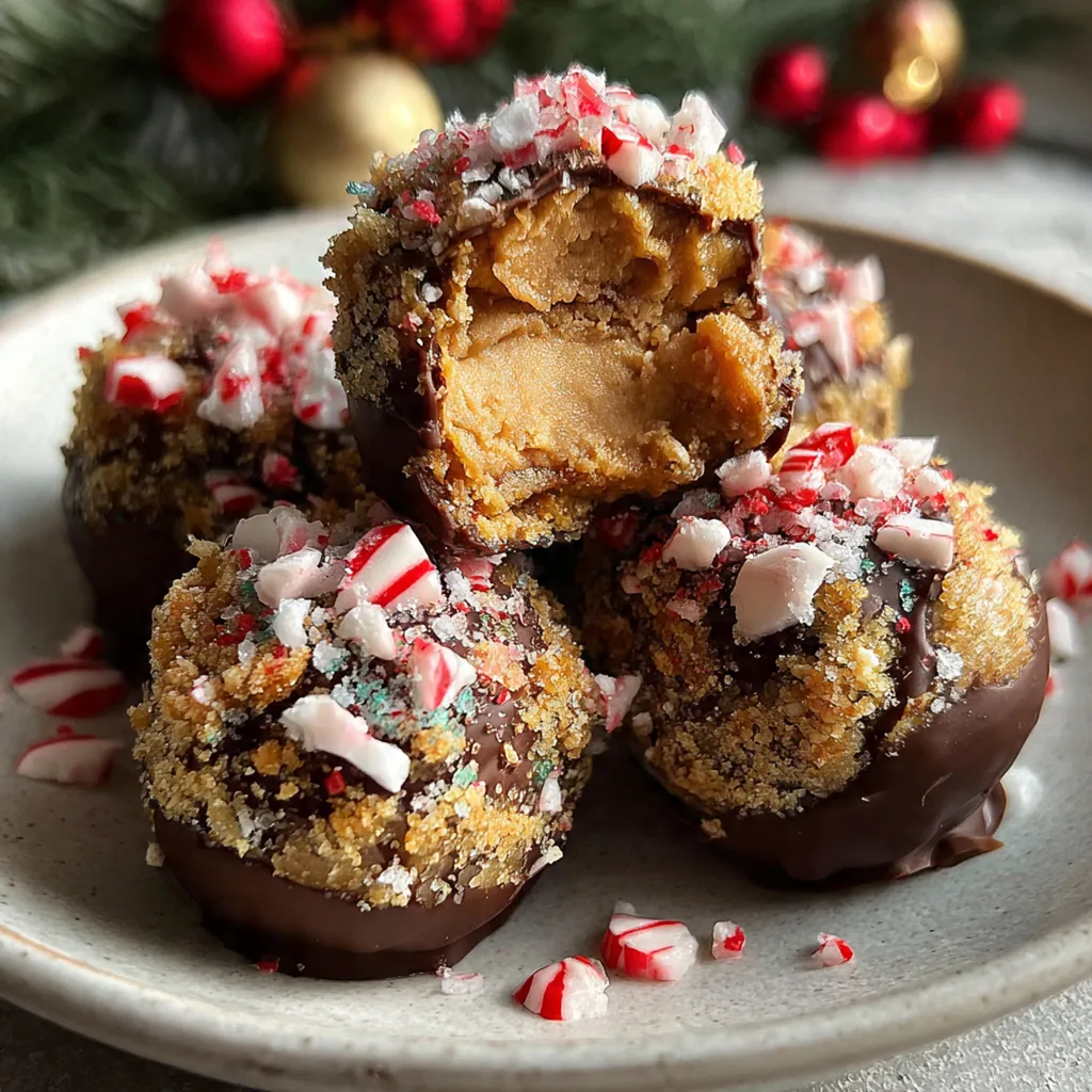 Christmas Peanut Butter Balls Peppermint Bark Butterfinger Candy Bars