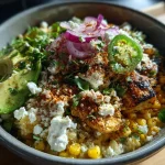 Street Corn Chicken Bowl