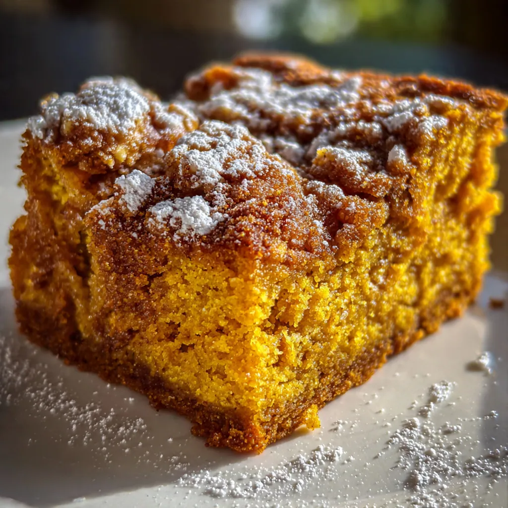 Pumpkin Coffee Cake
