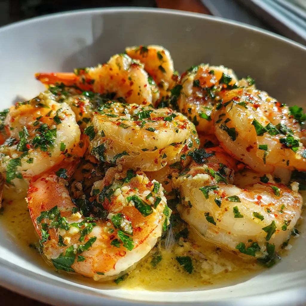 A log of homemade shrimp butter wrapped in parchment on a marble counter