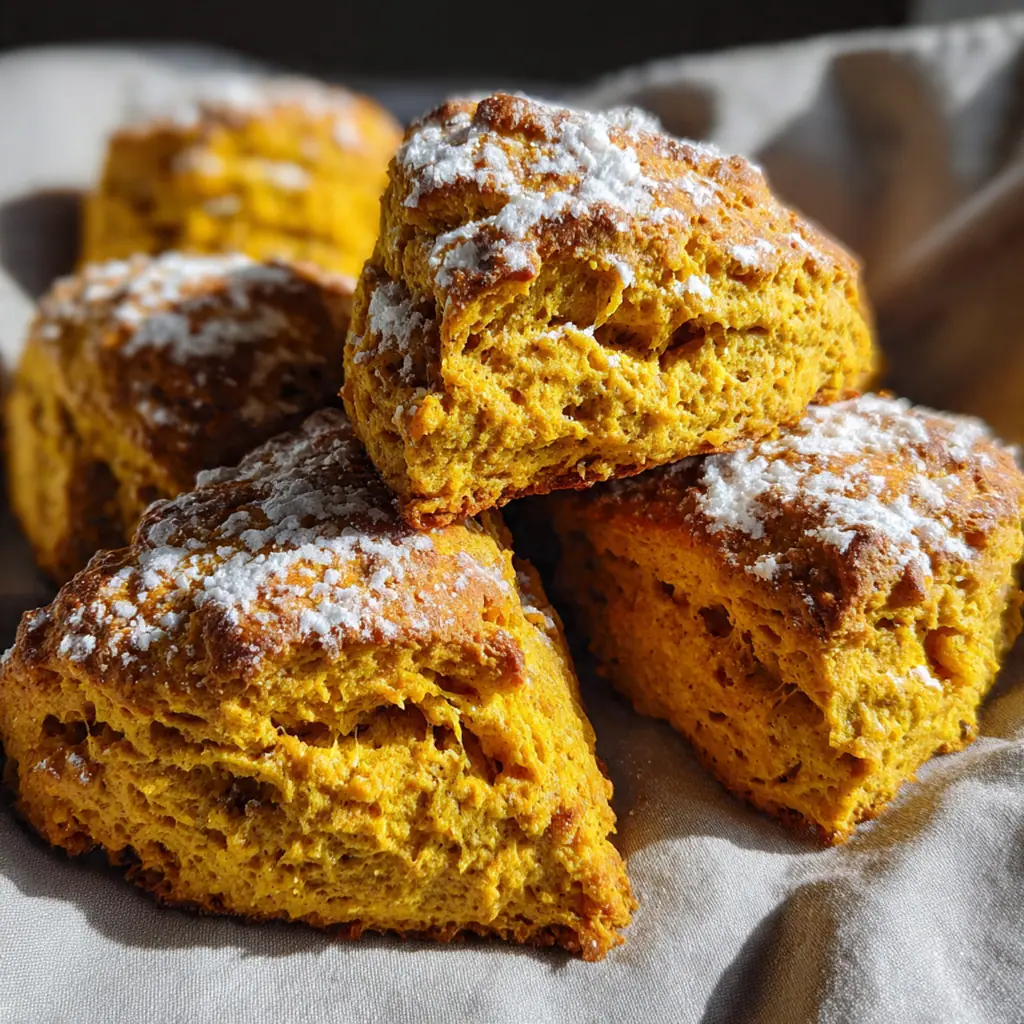 Homemade Pumpkin Scones