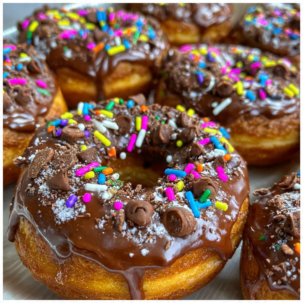Chocolate Glazed Donuts