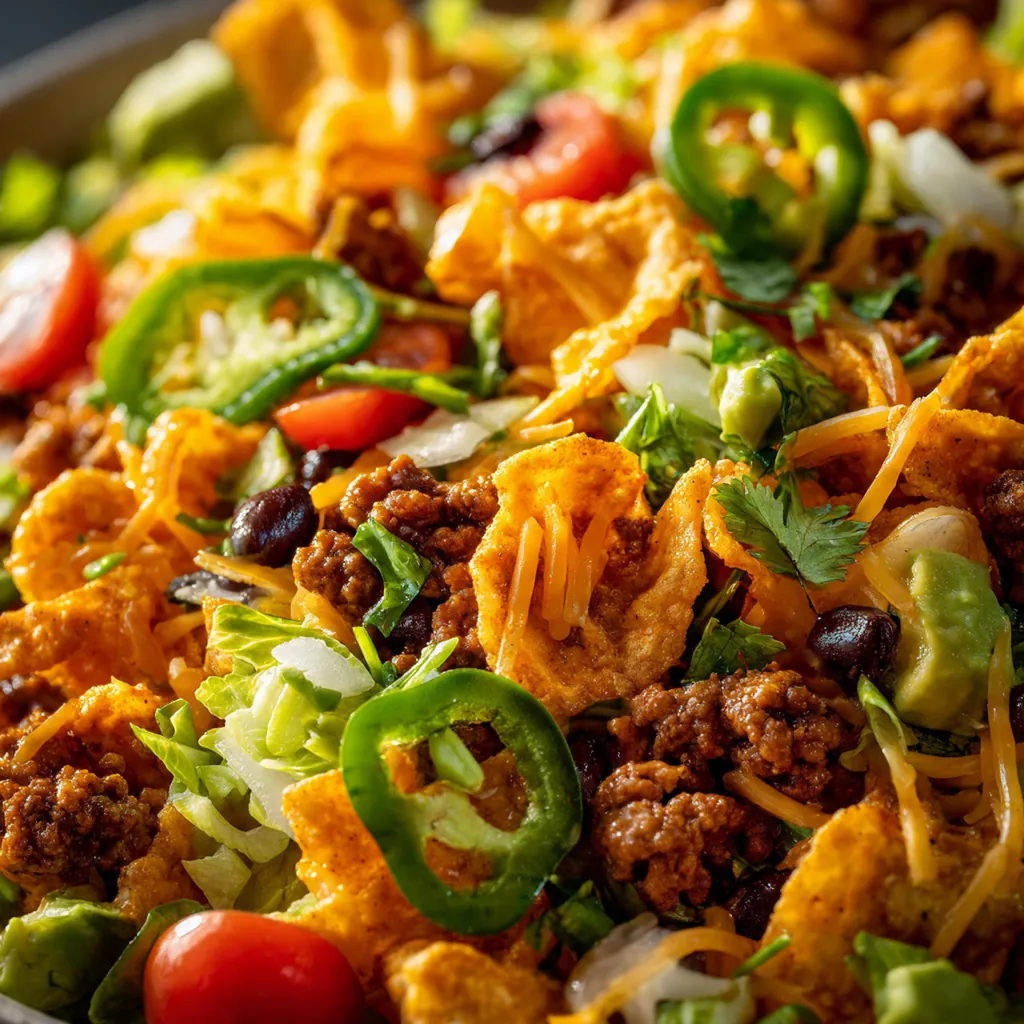 Frito Taco Salad Catalina Dressing