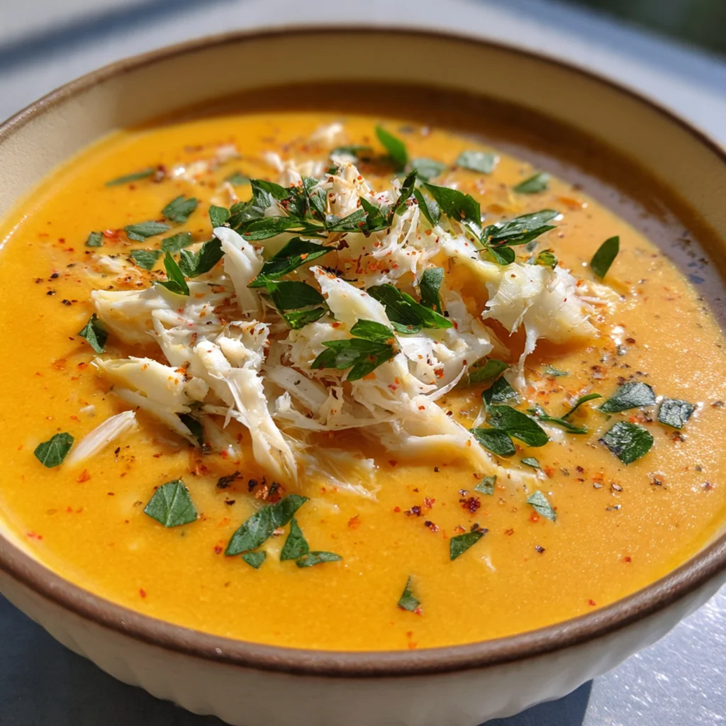 A cozy table setting with bowls of bisque, crusty bread, and a glass of white wine
