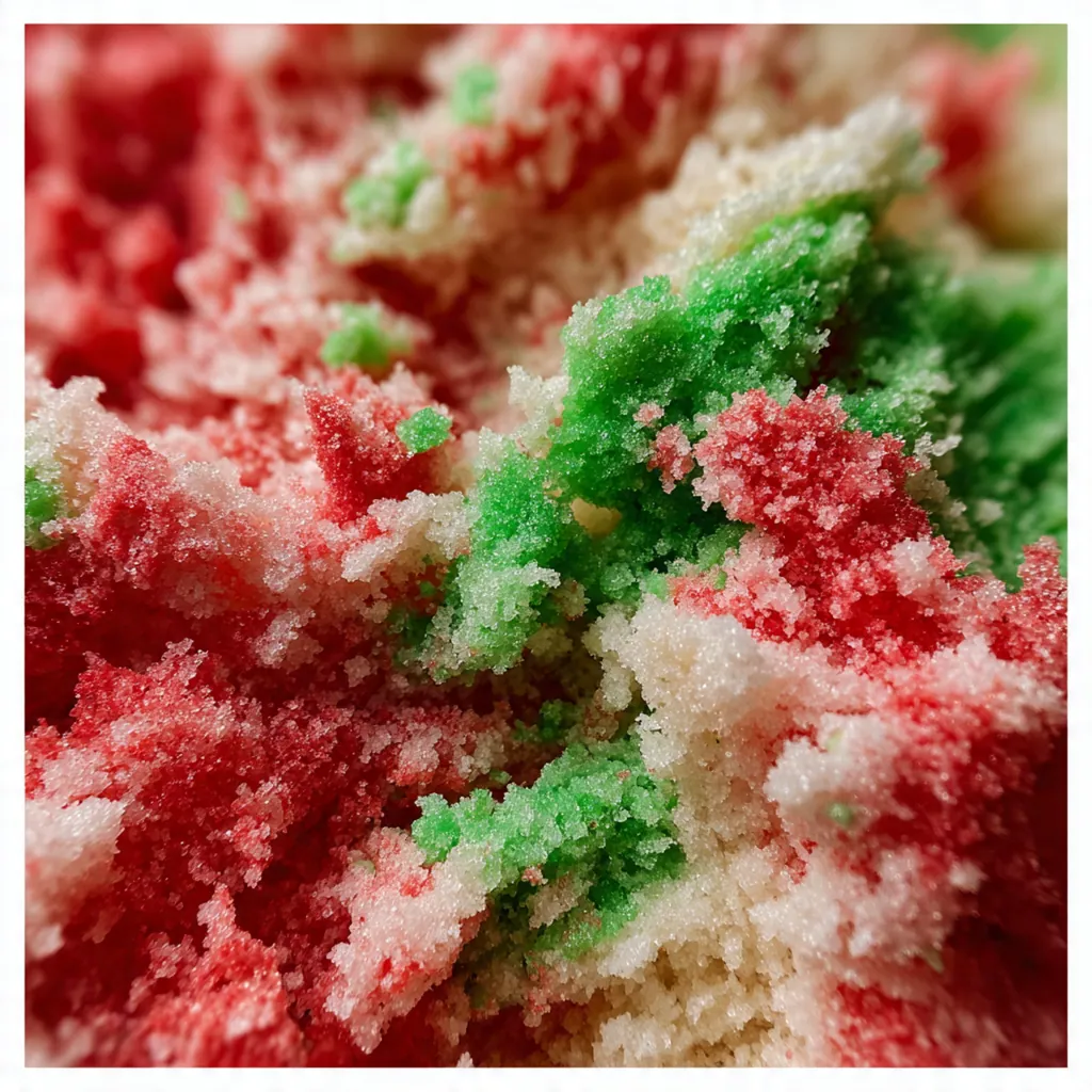 Hand holding a twisted rope of red and white peppermint dough ready for cutting