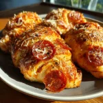 Pepperoni Pizza Crescent Rolls
