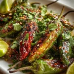 Grilled Shishito Peppers