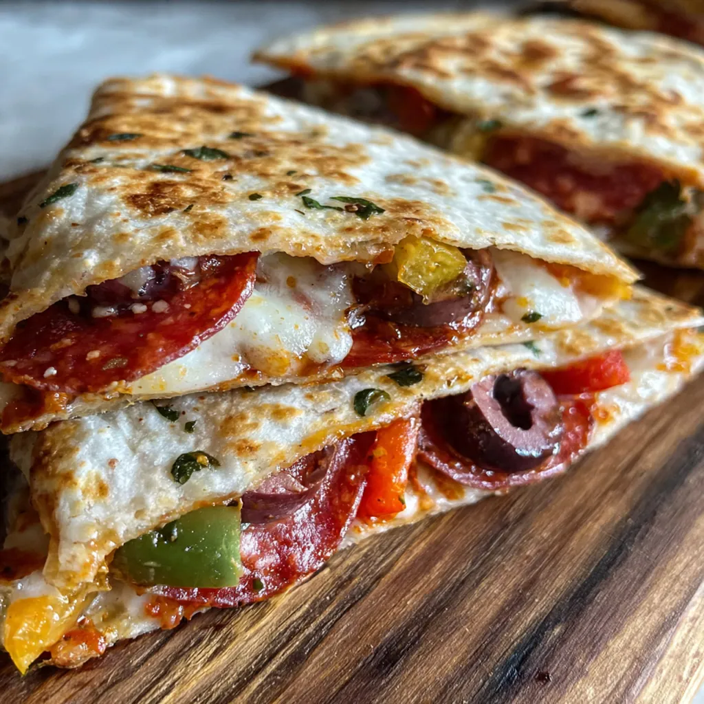 Pizza Quesadillas