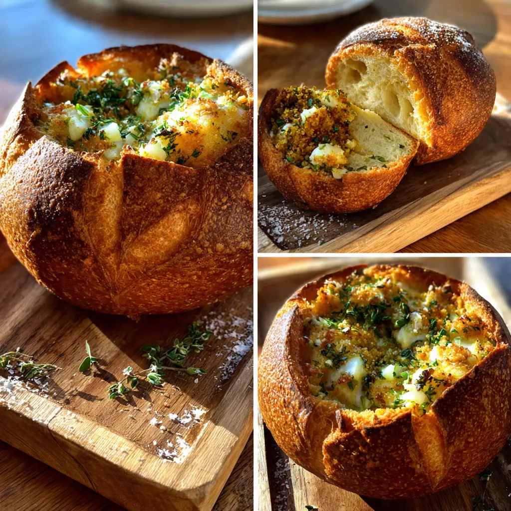 Crusty Bread Bowls