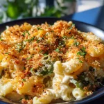 Poblano Gouda Mac Cheese