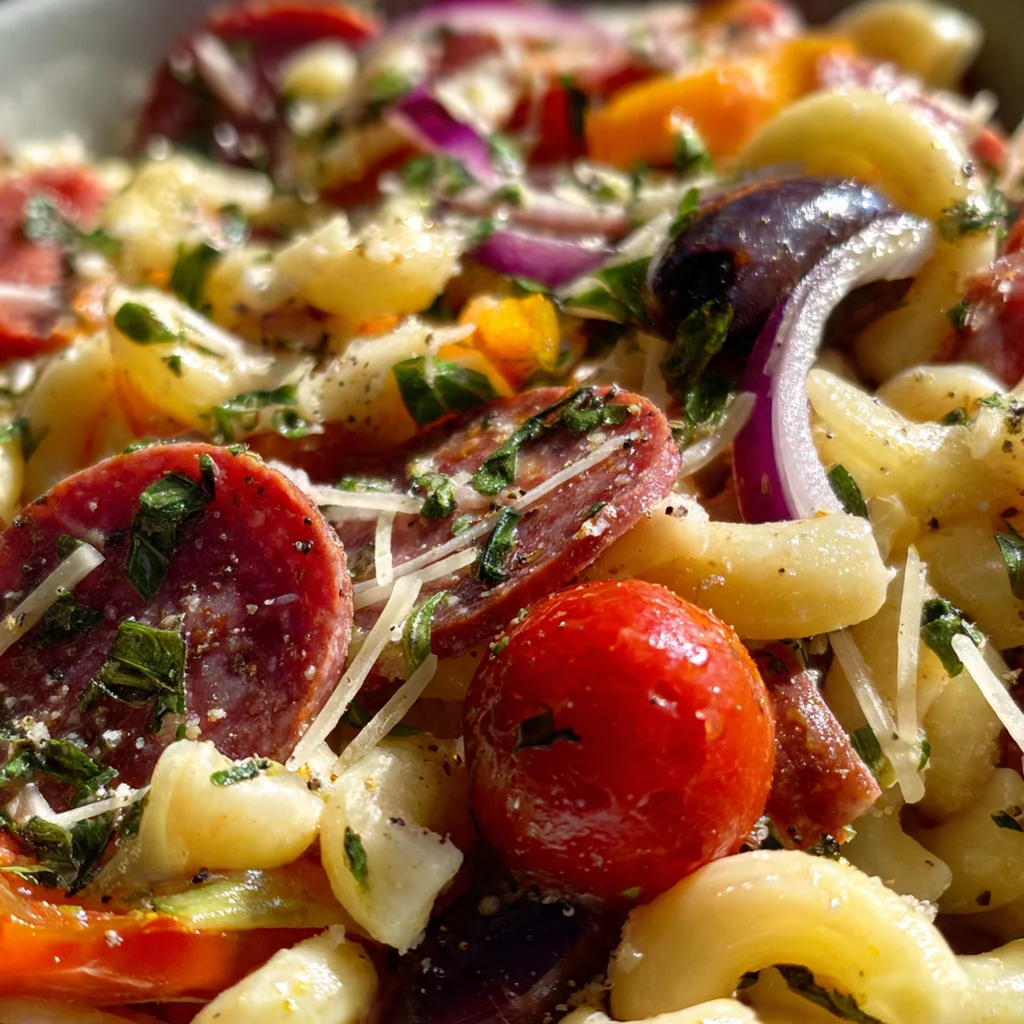 Italian Grinder Pasta Salad