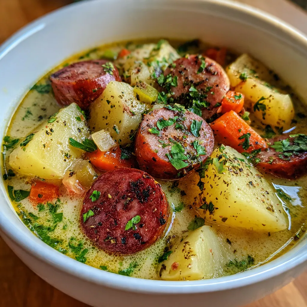 Cozy Potato Kielbasa Soup