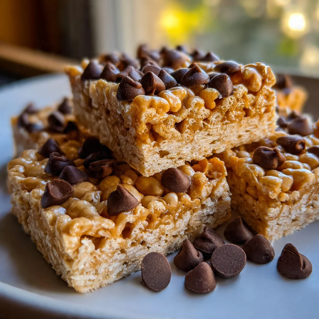 Easy Chewy Scotcheroo Bars