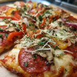 School Cafeteria Pizza